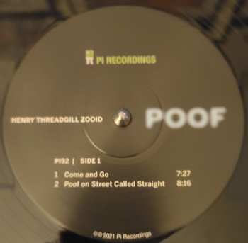 LP Henry Threadgill's Zooid: Poof