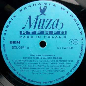 LP Henryk Alber: Henryk Alber & Janusz Strobel