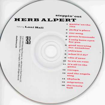 CD Herb Alpert: Steppin' Out