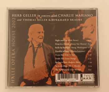 CD Charlie Mariano: Halle Opera House 2002