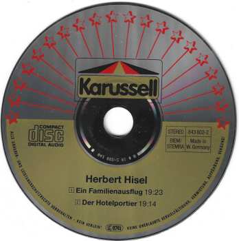 CD Herbert Hisel: Ein Familienausflug / Der Hotelportier