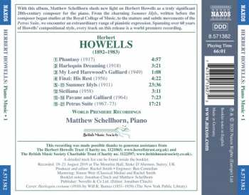 CD Herbert Howells: Piano Music • 1