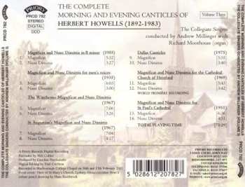 CD Herbert Howells: The Complete Morning And Evening Canticles Of Herbert Howells, Volume Three