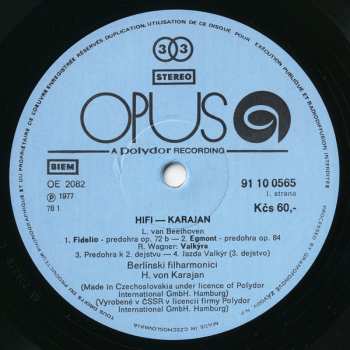 LP Herbert von Karajan: Hifi Karajan