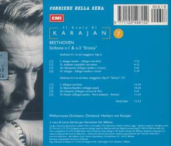 CD Ludwig van Beethoven: Sinfonie N.1 & N.3 "Eroica"