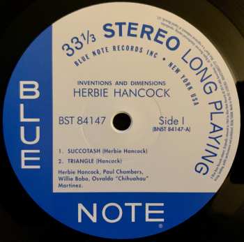 LP Herbie Hancock: Inventions & Dimensions