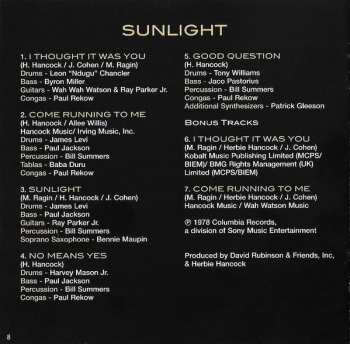 2CD Herbie Hancock: Sunlight & Feets Don't Fail Me Now DLX | LTD