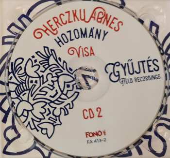 2CD Herczku Ágnes: Hozomány • Visa = Dowry • Visa (Erdélyi Népzene - Régen És Most = Folk Music From Transylvania - Then And Now)