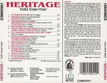 CD Heritage: Tell Tae Me (Music & Song From Scotland And Other Parts)