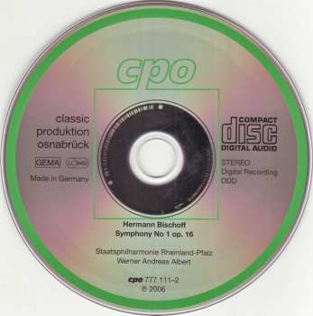 CD Staatsphilharmonie Rheinland-Pfalz: Symphony No.1