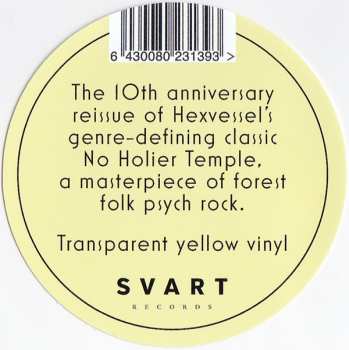 2LP Hexvessel: No Holier Temple CLR | LTD