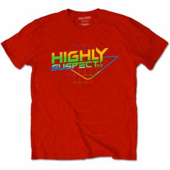 Merch Highly Suspect: T-shirt Gradient Type