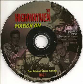 2CD Highwaymen: March On - Four Original Stereo Albums