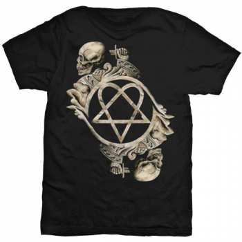 Merch HIM: T-shirt Bone Sculpture  
