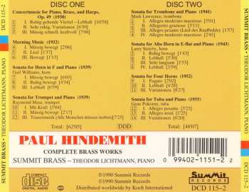 2CD Paul Hindemith: Complete Brass Works