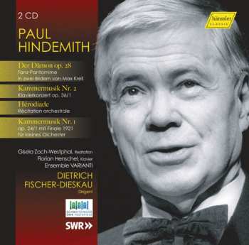 Album Hindemith / Zoch-westpha / Ensemble Variant: Hindemith: Der Damon & Herodiade
