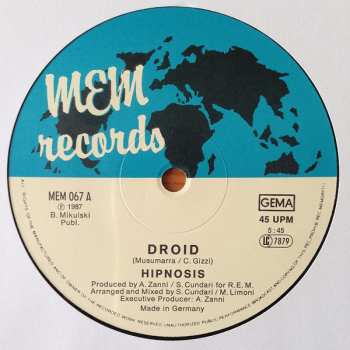 LP Hipnosis: Droid / Automatic Piano