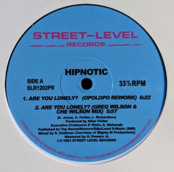 LP Hipnotic: Are You Lonely? Remixes