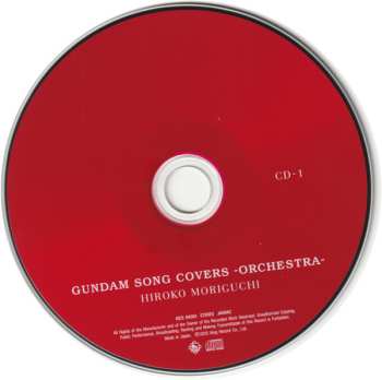 2CD/Blu-ray Hiroko Moriguchi: Gundam Song Cover -Orchestra- LTD