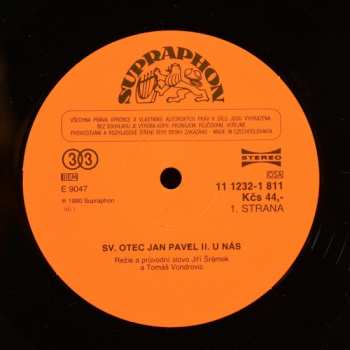 LP His Holiness Pope John Paul II: Svatý Otec Jan Pavel II. U Nás