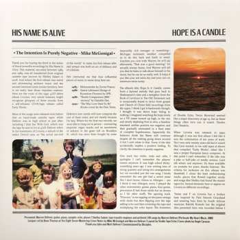 LP His Name Is Alive: Hope Is A Candle (Home Recordings 1985-1990 Vol. 3) CLR