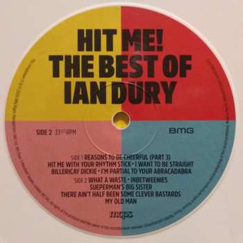 2LP Ian Dury: Hit Me! The Best Of Ian Dury CLR