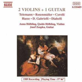 Album Holbling,anna & Quido / Zsapka,jozef: Two Violins & One Guitar 1