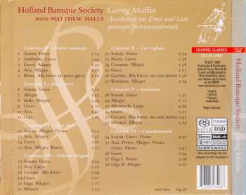 SACD Holland Baroque Society: Holland Baroque Society Meets Matthew Halls (Georg Muffat Auserlesene Mit Ernst Und Lust Gemengte Instrumentalmusik)