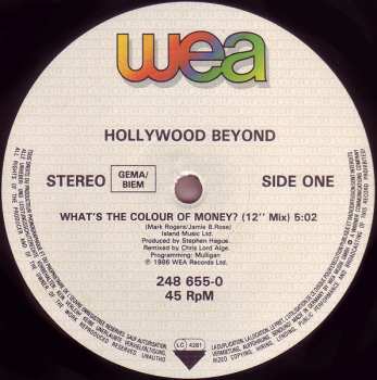 LP Hollywood Beyond: What's The Colour Of Money?