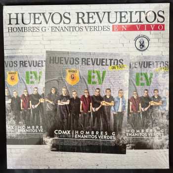 3LP Hombres G: Huevos Revueltos En Vivo