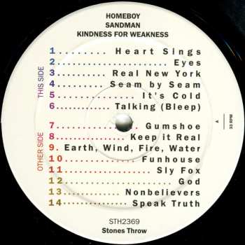 LP Homeboy Sandman: Kindness For Weakness