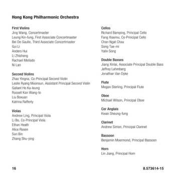 2CD Hong Kong Philharmonic Orchestra: The Intimacy Of Creativity: Five Year Retrospective
