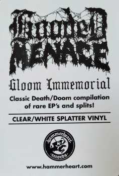 2LP Hooded Menace: Gloom Immemorial  LTD | CLR