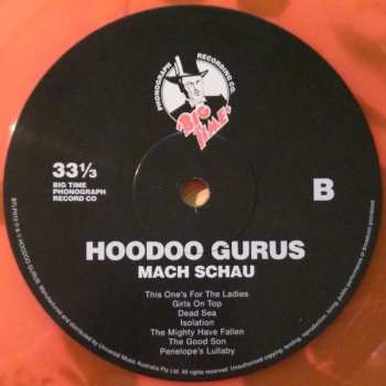 LP Hoodoo Gurus: Mach Schau CLR
