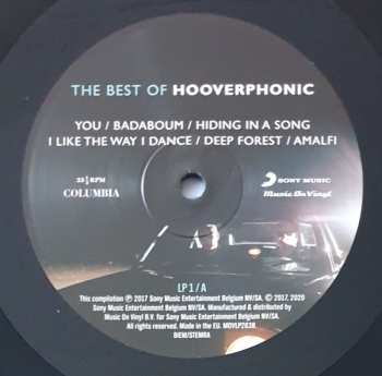 3LP Hooverphonic: The Best Of Hooverphonic