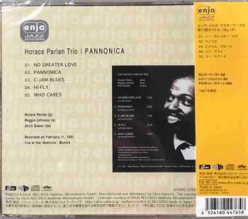 CD Horace Parlan Trio: Pannonica