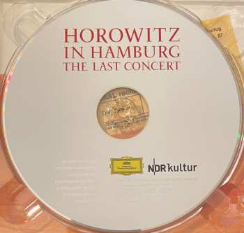 CD Vladimir Horowitz: Horowitz In Hamburg – The Last Concert