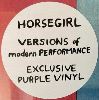 LP Horsegirl: Versions Of Modern Performance CLR
