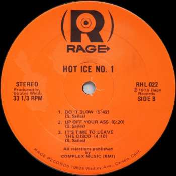 CD Hot Ice: Hot Ice No 1