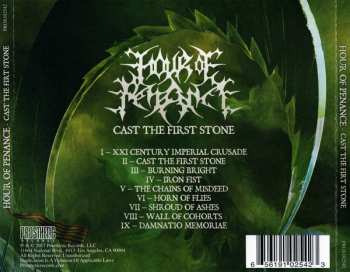 CD Hour Of Penance: Cast The First Stone