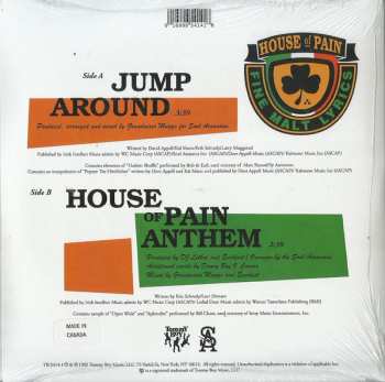SP House Of Pain: Jump Around / House Of Pain Anthem