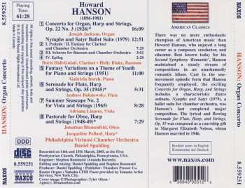 CD Howard Hanson: Organ Concerto • Fantasy Variations • Nymphs And Satyr Ballet Suite