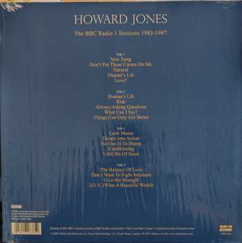 2LP Howard Jones: The BBC Radio 1 Sessions 1983-1987 CLR | LTD