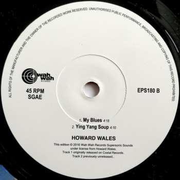 LP/SP Howard Wales: Rendezvous With The Sun LTD
