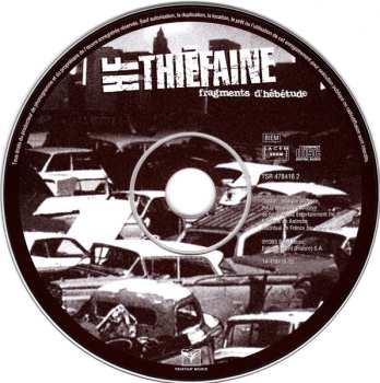 CD Hubert Félix Thiéfaine: Fragments D'Hébétude