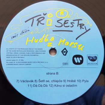 2LP Tři Sestry: Hudba Z Marsu