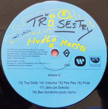 2LP Tři Sestry: Hudba Z Marsu