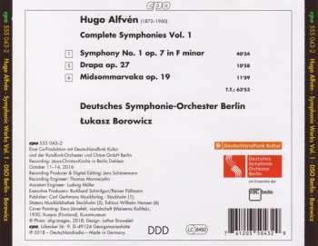 CD Deutsches Symphonie-Orchester Berlin: Symphony No. 1 ∙ Drapa ∙ Midsommarvaka