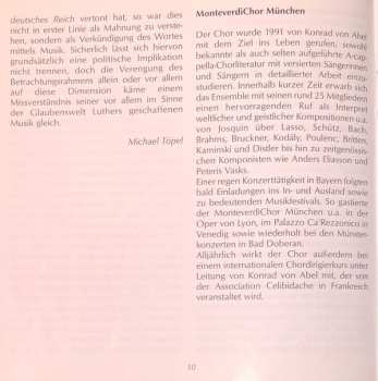 CD Hugo Distler: Geistliche Chormusik Op. 12