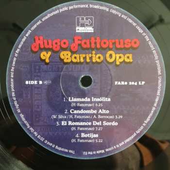 LP Hugo Fattoruso: Hugo Fattoruso Y Barrio Opa